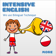Intensive english - bilingual technique