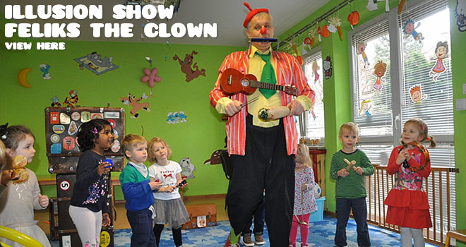 Illusion show - Feliks the Clown