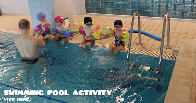Swimming pool activity