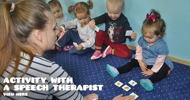Activity with a speach therapist