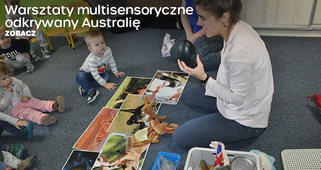 Warsztaty multisensoryczne - odkrywamy Australię